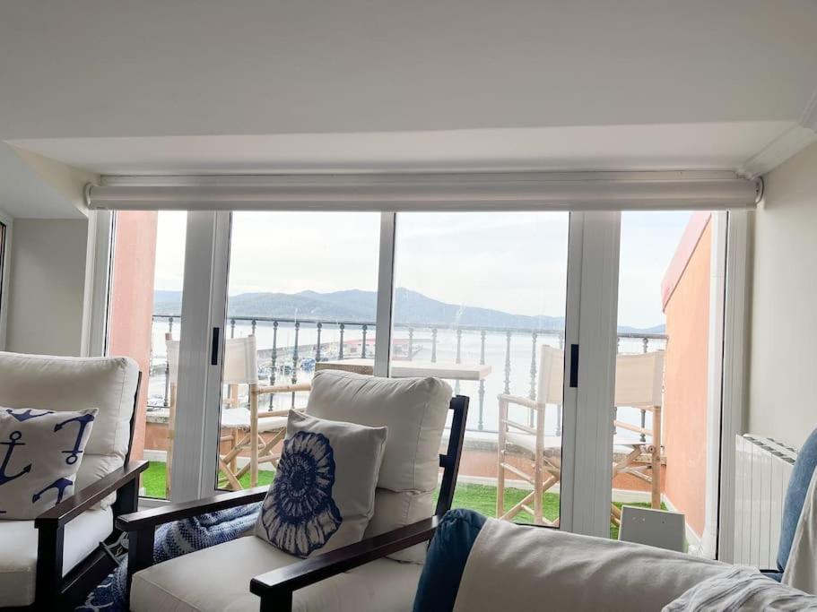 Apartamento Atico Azul De Portosín Exterior foto