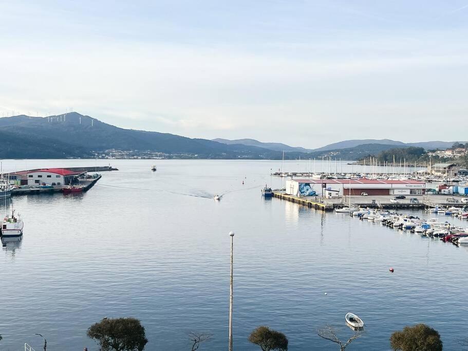 Apartamento Atico Azul De Portosín Exterior foto