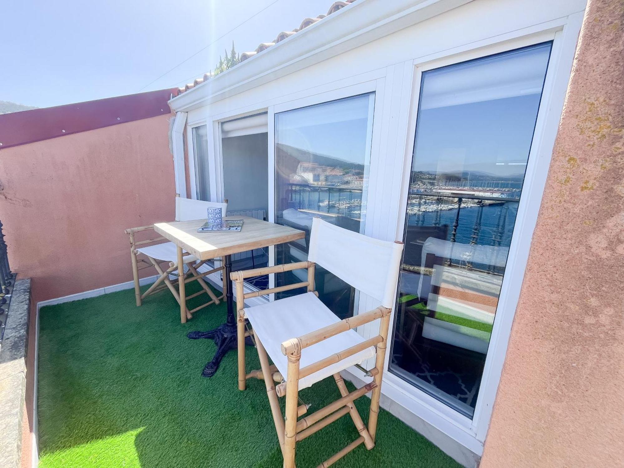 Apartamento Atico Azul De Portosín Exterior foto